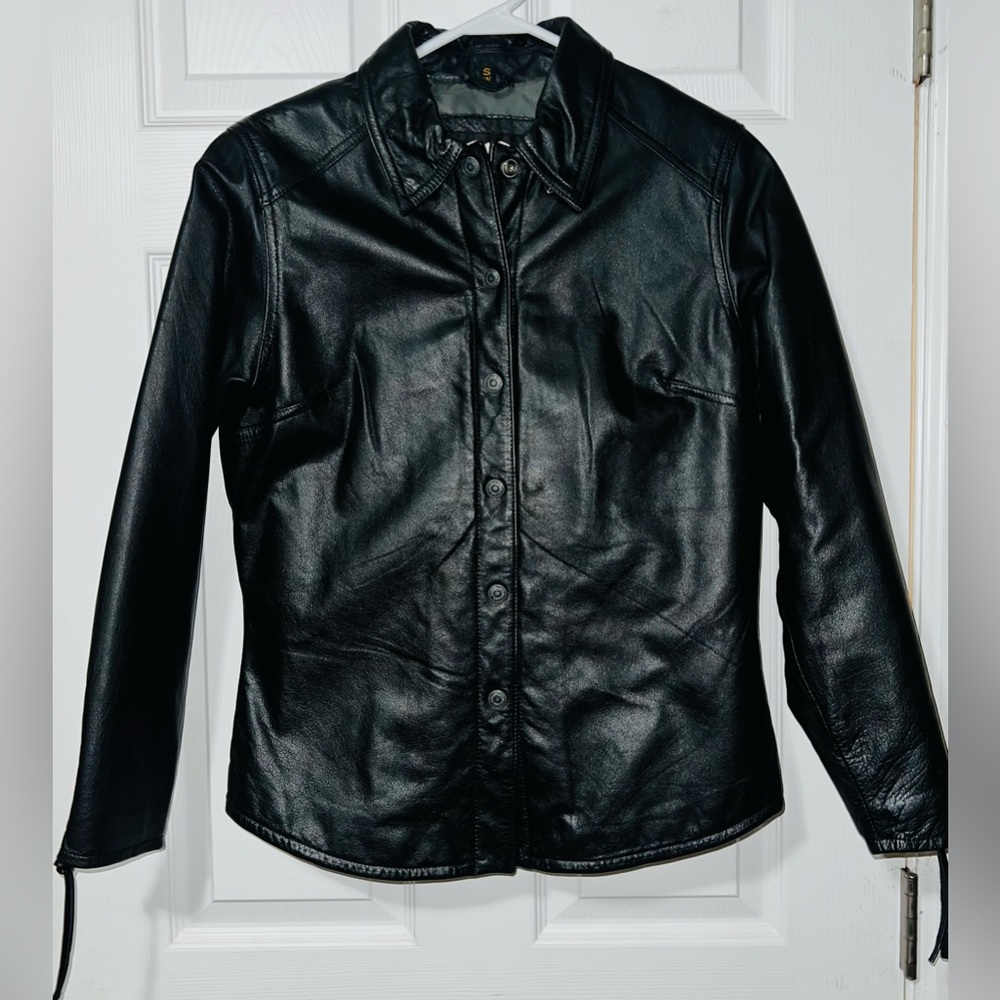 Women’s Harley Davidson Leather Jacket (SW)